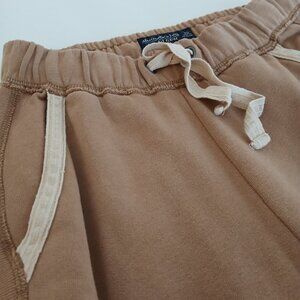 Fleece lined cotton sweat pants